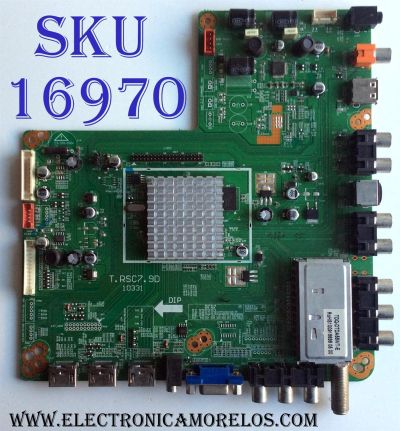 MAIN / RCA 46RE01TC709LNA0-A1 / T.RSC7.9D / 10331 / 20101016114055 12V / E244058 / PANEL V420H2-L01 / MODELO LED42A45RQ