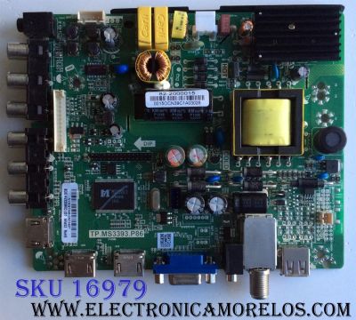 MAIN / FUENTE (COMBO) N13091345 / TP.MS3393.P86  / 82-2000015 / PANEL HV320WX2-201 / MODELO P32EA8 BO141E