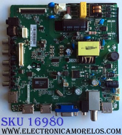 MAIN / FUENTE (COMBO) H15081493 / TP.MS3393T.PB758 / 34014441 / 2603 / 20150725_172202 / MODELO ELEFW328B LE-32GCL-B