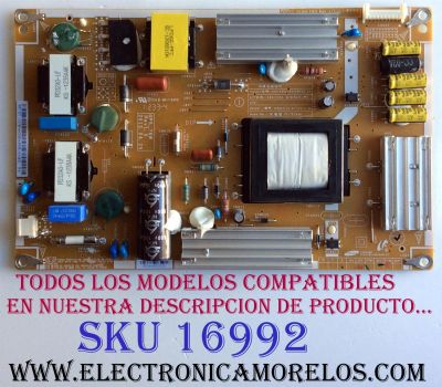 SUB FUENTE PARA TV SAMSUNG BN44-00553A  BN4400553A / LH65EDDPLGC / LH95MECPLBC / LH75DMERTBC / LH75MECPLGC / LH82DMERTBC / LH82DMDPLBC / LH55PECPLBC / LH55DECPLBC / LH65MEBPLGA / LH82DMDPLBA / LH75EDDPLGC / LH55PHFPMGC / LH75DMDPLGA / LH65DMDPLGA