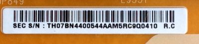 FUENTE DE PODER / SAMSUNG BN44-00544A / ME65_CHS / BN4400544A / PANEL´S FE650DSA-V2 / FE650DSA-V3 / CY-FE650DSAV3H / CY-FE650DSAV2H / MODELO LH65MEBPLGA / ZA KH04 - Imagen 2