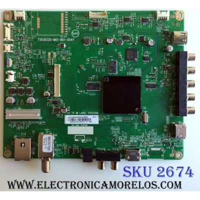 MAIN / VIZIO 756TXHCB02K0340 / XHCB02K034 / 756TXHCB02K034 / 715G8320-M01-B01-004Y / 715G8320-M01-B00-004Y / (X)XHCB02K034030Q/H8KKA2 / PANEL TPT400LA-HN02.S REV:S801Z / DISPLAY LSC400HN02 / MODELO D40F-F1 LTQEVVLU