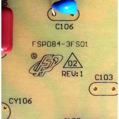 FUENTE DE PODER / TOSHIBA 75033336 / PK101W0070I / FSP084-3FS01 / 3BS0338512GP / PANEL C320LD-DH61 REV. 1A / MODELOS 32L4300U / 32L1350U / 32L2300U / 32L1350U1 / 32L2300U1 / 32L2300UM - Imagen 5