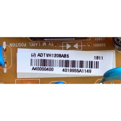 FUENTE DE PODER / VIZIO ADTVH1208AB5 / 715G8856-P02-001-0H2S / (J)ADTVH1208B5 / VH1208AB5 / PANEL TPT400LA-HN02.S REV:S801Z / MODELOS D40F-F1 / D40F-F1 LTQEVVLU / D40F-F1 LTQEVVMU - Imagen 3