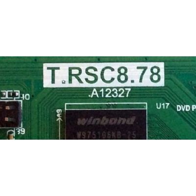 MAIN / RCA 29RE010C878LNA0-A1 / RE010C878LNA0 / B13110512 / T.RSC8.78 / .A12327 / 20130122174230 / PANEL V290BJ1-PE1-12V / MODELO LED29B30RQ - Imagen 3