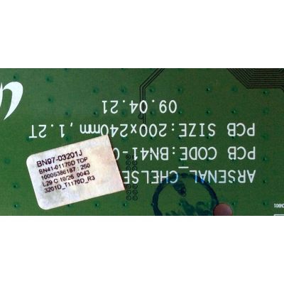 MAIN  SAMSUNG BN94-02657D / BN41-01170D / BN97-03201J / PANEL T460FBE1-DB / MODELOS UN46B6000VFXZA BN02 / UN46B6000VFXZA / UN46B6000VFUZA / UN46B6000 - Imagen 3