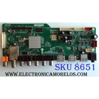 MAIN / RCA 60120RE010C878LNA0-A1 / T.RSC8.78 / .A12327 / RE010C878LNA0 / PANEL LK600D3HA6S / MODELO LED60B55R120Q