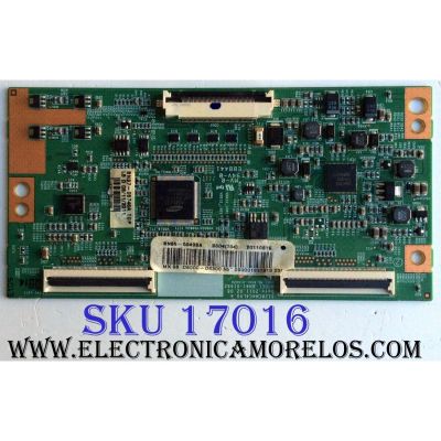 T-CON / SAMSUNG BN95-00498A / BN41-01662A / S128CM4C4LV0.4 / BN97-05746A / PANEL LTJ550HJ05-C / MODELOS UN55D6000SFBZA / UN55D6000SHXZA / UN55D6300SFXZA / UN55D6000SFXZA / UN55D6050TFXZA / PARTES SUSTITUTAS EN DESCRIPCION 