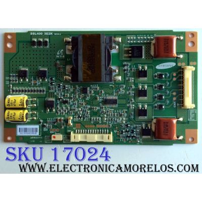 LED DRIVER / LJ97-00213A / 00213A / SSL400_3E2K / PANEL LTA430HW02-C02 / MODELO P43EWX