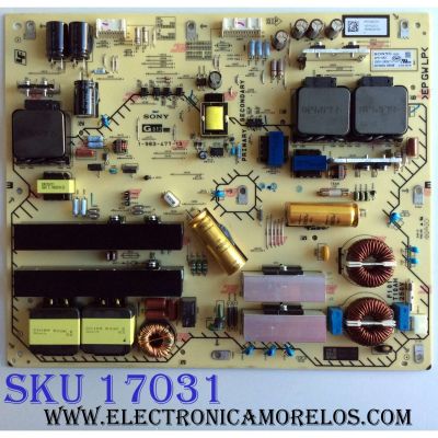 FUENTE DE PODER PARA TV SONY BRAVIA / NUMERO DE PARTE 147472211 / 147472212 / 1-983-477-12 / 1-983-477-13 / 1-474-722-11 / 1-474-722-12 / APS-422(CH) / APS-422 / PANEL LE550AQP / MODELOS XBR-55A8F / XBR55A8F / XBR-65A8F / XBR65A8F / XBR-65A8H / XBR65A8H