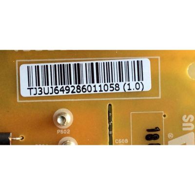 FUENTE DE PODER / LG EAY64928601 / EAX6786501(1.6) / LGP43T-18U1 / 63928601 / E247691 / PANEL HC430DQG-SLUR2-914X / MODELO 43UK6500AUA.BUSWLJM - Imagen 3