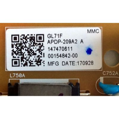 FUENTE SONY 1-474-684-11 / 1-474-706-11 / 147470611 / 147470612 / 1-474-706-12 / APDP-209A2 / 2955045601 / PANEL V550QWSE09 / MODELOS XBR-55X800E / KD-55X700E / KD-55X720E / KD-55X706E / KD-55X725E / KD-55X727E / XBR-55X805E / XBR-55X806E / XBR-55X807E - Imagen 2