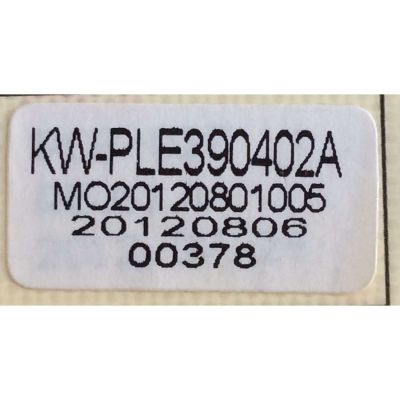 FUENTE DE PODER / AFFINITY KW-PLE390402A / E150742 / PANEL V390HJ1-P01 REV.C1 / MODELO LE3951 - Imagen 2