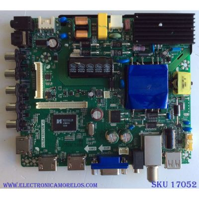 MAIN / FUENTE (COMBO) K17031001 / TP.MS3393.PB751 / PANEL T400-V35-DLED / MODELO ELFW4017
