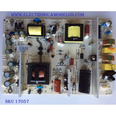 FUENTE DE PODER / UPSTAR KW-LCP416001A / E150742 / PCB-003 / PANEL LC320WXN / MODELO P32ETW 