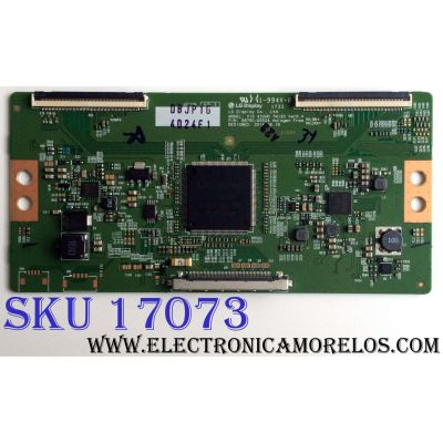 T-CON / LG 6871L-4024F / 4024F / 6870C-0552A / V15 43UHD TM120 VER0.4 / PANEL LC430EQE (FH)(A1) / MODELOS 43UD79-B / 43UD79-BA AUSLMSN /  43MU79-BA.AUBLMSN