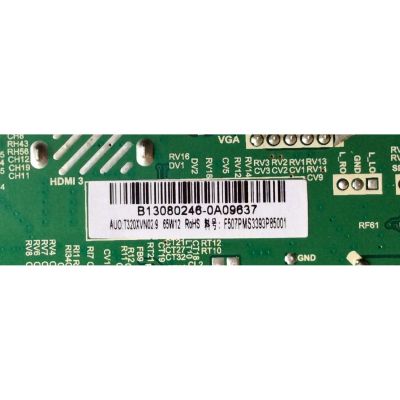 MAIN / FUENTE (COMBO) / APEX B13080246 V.1 / B13080246 / TP.MS3393.P85 / T320XVN02.9 / PANEL ST3151A05-5 / ST3151A04-5 MODELO LE3245M - Imagen 3