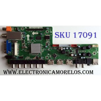 MAIN / APEX B12104633 / T.RSC8.82B 12062 / MS-1E198407 / 812090369 / 6021041270 / PANEL HK390LEDM-CH20H / MODELO PLDED3992A