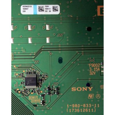 MAIN PARA TV SONY 4K·UHD·HDR / NUM DE PARTE A2094331A 158 / 1-980-833-11 / A-2094-331-A / PANEL YD6S650STN01 / DISPLAY V650DK6-Q61 / MODEL XBR-65X930D / ((ACTUALIZAR EL SOFTWARE)) DESCARGA LA VERSIÓN CORRECTA PARA TU MODELO Y SERIE... - Imagen 3