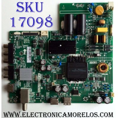 MAIN / FUENTE (COMBO) / LG H17081950 / TP.MS3553.PB765 / 32003752086 / 43LJ500M-UB / 320021030418005 / 9A84 20170720_170618 / PANEL BOEI430WU1 / MODELO 43LJ500M