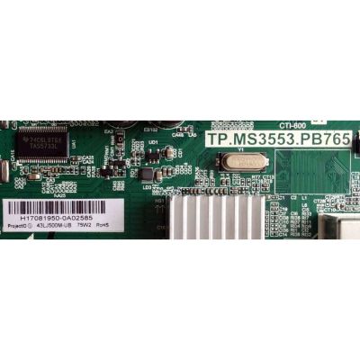 MAIN / FUENTE (COMBO) / LG H17081950 / TP.MS3553.PB765 / 32003752086 / 43LJ500M-UB / 320021030418005 / 9A84 20170720_170618 / PANEL BOEI430WU1 / MODELO 43LJ500M - Imagen 2