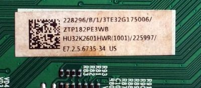 MAIN / FUENTE (COMBO) / BEST BUY / SHARP 228296 / RSAG7.820.7434/ROH / 225997 / HU32K2601HWR(1001) / PANEL HD315K2H81-B1 / MODELO LC-32LB591U - Imagen 2