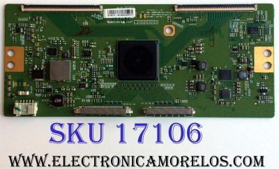 T-CON / SONY 6871L-4014B / 6870C-0562A / 4014B / LC650EQL-SHP2 / PANEL YD5S650HTG01 / MODELO XBR-65X900C