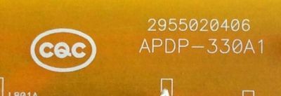 FUENTE DE PODER / SONY 1-474-614-11 / 147461411 / APDP-330A1 / 2955020406 / G1D APDP-330A1 A / PANEL YD5S650HTG01 / YD5S550HTG01 / MODELOS XBR-55X900C / XBR-65X900C / XBR-75X910C - Imagen 2