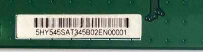 T-CON / PANASONIC SHY5455AT / V500HK1-CE6 / 5HY545SAT345B02EN00001 / E88441 / PANEL V390HK1-LE6 REV.F6 / MODELO TC-39AS530U - Imagen 2