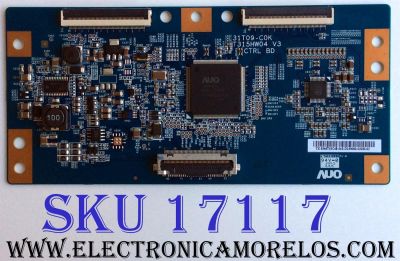 T-CON / SAMSUNG 55.46T03.C48 / 5546T03C48 / T315HW04 V3 / 31T09-C0K / PANEL T460HW03 V.L / MODELOS LN46C600F3FXZA / LN46C630K1FXZA / LN46C630K1FXZA AA02