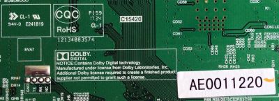 MAIN / FUENTE (COMBO) / ATYME A17083301 / TP.MS3458.PC757 / AE0011220 / LSC490FN07 108W1 / 12134083574 / PANEL LSC490FN08 / MODELO 490AM7UD K033LH7A - Imagen 2
