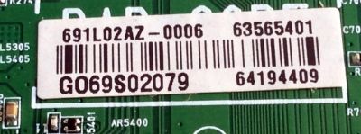 MAIN PARA TV LG OLED / NUMERO DE PARTE EBT63565401 / 63565401 /  EAX66736206 / 64194409 / EAX66736206(1.0) / PANEL LC550LQD (GJ)(P9) / MODELO OLED55C6P-U / OLED55C6P-U.AUSZLH - Imagen 3