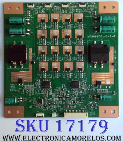 LED DRIVER / HISENSE MT5461D01-1-P-8 / E202404 / NPGN-150 / 3431300000317 / 3431300000317UCOC9G0A01Q600 / PANEL MT5461D01-1 / MODELO 55T880UW
