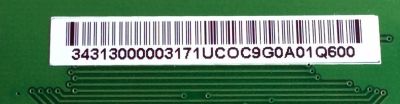 LED DRIVER / HISENSE MT5461D01-1-P-8 / E202404 / NPGN-150 / 3431300000317 / 3431300000317UCOC9G0A01Q600 / PANEL MT5461D01-1 / MODELO 55T880UW - Imagen 3