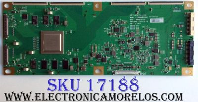 T-CON / LG OLED 6871L-5327B / 6870C-0711C / LC650AQD-EKA1 / 5327B / PANEL LC550AQD (EK)(A4) / MODELO OLED55B7A-U.BUSYLJR