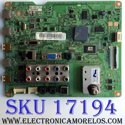 MAIN PARA TV SAMSUNG NUMERO DE PARTE BN94-05406R / BN41-01749A / BN97-06275D / PARTES SUSTITUTAS BN94-04509A / BN94-04509B / BN94-04509C / BN94-04509D / BN96-23346A / BN96-23347A / BN96-23351A / PANEL LTF400HM03-V04 / LN40D550K1FXZA SQ06