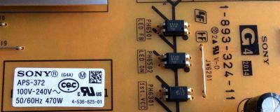 FUENTE DE PODER / SONY 1-474-581-11 / 147458111 / APS-372(CH) / 1-893-324-11 / APS-372 / PANEL YD4S790LTG01 / MODELO XBR-79X900B - Imagen 2