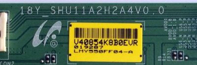 T-CON / SONY LJ94-40854K / 40854K / LMY550FF04-A / 18Y_SHU11A2H2A4V0.0 / PANEL / MODELO XBR-55X900F - Imagen 2