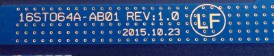 LED DRIVER / SONY 1-895-922-11 / 16STO64A-AB01 / 16ST064A-AB01 / 842746TG / PANEL YD6S550STD01 / MODELOS XBR-55X930D / XBR-65X930D / XBR-65X935D / XBR-65X937D - Imagen 2