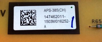 FUENTE DE PODER PARA TV SONY / NUMERO DE PARTE 147462011 / APS-385 / APS-385(CH) / 1-894-794-11 / 1-474-620-11 / PANEL SYV5541 / DISPLAY LSY550FF01-001 / MODELO XBR-55X850C / XBR55X850C - Imagen 2