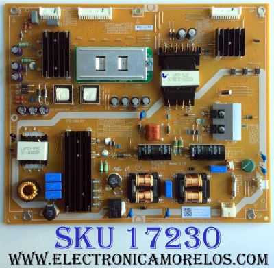 FUENTE DE PODER PARA TV SONY / NUMERO DE PARTE 1-474-644-11 / 1-474-644-12 / PSLF331151A / 147464411 / 147464412 / PANEL'S S750QF58 V4 / S750QF58 V5 / DISPLAY LC750EQL (SJ)(A1) / MODELOS XBR-75X850D / XBR-75X855D / XBR-75X857D / XBR-85X850D