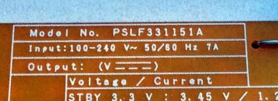 FUENTE DE PODER PARA TV SONY / NUMERO DE PARTE 1-474-644-11 / 1-474-644-12 / PSLF331151A / 147464411 / 147464412 / PANEL'S S750QF58 V4 / S750QF58 V5 / DISPLAY LC750EQL (SJ)(A1) / MODELOS XBR-75X850D / XBR-75X855D / XBR-75X857D / XBR-85X850D - Imagen 2