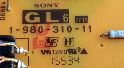 FUENTE DE PODER / SONY 4K 3D 1-474-633-11 / APS-395(CH) / 147463311 / 1-980-310-11 / APS-395 / PANEL´S SYV5543 / LSY550FF01-301 / SYV6542 MODELOS XBR-55X810C / XBR-49X800C / XBR-65X810C - Imagen 3