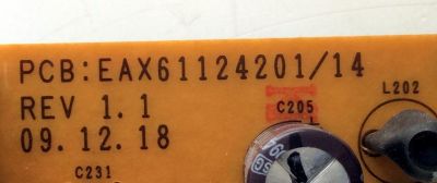 FUENTE / BACKLIGHT / LG EAY60869106 / EAX61124201 / 60869106 / LGP32-10LS / EAX61124201/14 / PARTES SUSTITUTAS EAY60869102 / EAY60869402 / EAY60869303 / PANEL LK315D3LA57 / MODELO 32LD550-UB CUSMLH - Imagen 4