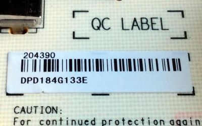 FUENTE DE PODER PARA TV SHARP / NUMERO DE PARTE 204390 / RSAG7.820.7238/ROH / HLL-5260WB / CQC13134095636 / PANEL'S HD550K3U82-K1 / HD550K3U82-K1\S5\GM\XP\BBY\ROH / DISPLAY ST5461D07.1 VER.2.2 / MODELO LC-55LBU591U - Imagen 3