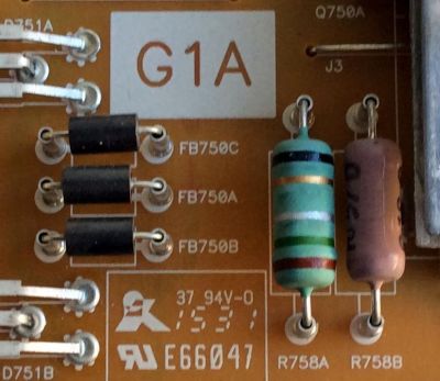 TARJETA G1A STATIC CONVERTER / SONY 1-474-613-11 / 147461311 / APDP-150A1 A / 2955020704 / APDP-150A1 / PANEL YD5S550HTG01 / MODELO XBR-55X900C - Imagen 2