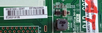 MAIN PARA TV LG 4K UHD HDR SMART TV / NUMERO DE PARTE EBT65203803 / EAX67872804 / EAX67872805 / PANEL NC750DQE-AAGR1 / MODELO 75UK6570PUB / 75UK6570PUB.BUSWLOR - Imagen 3