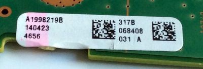 TARJETA TUNER DE A/V / SONY A-1998-231-A / A1998219A 317B / A-1998-219-A / 173457513 / 1-889-203-13 / PANEL T550HVF05.0 / MODELOS KDL-55W800B / KDL-55W790B / KDL-40W590B / KDL-40W600B / KDL-48W580B / KDL-48W590B / KDL-60W610B / KDL-60W850B / KDL-70W830B - Imagen 2