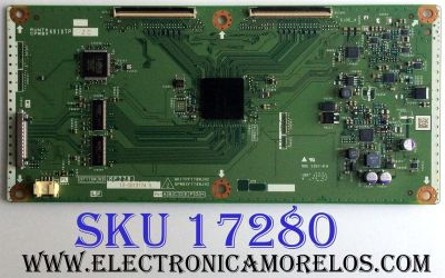 T-CON / SHARP RUNTK4910TPZC / KF778 / 4910TPZC / QPWBXF778WJN2 / QKITPF778WJN2 / XF778WJN2 / CPWBX4910TPZC / PARTE SUSTITUTA RUNTK4910TPZS / PANEL LK460D3GW80Z / MODELOS LC-46LE830U / LC-46LE832U / LC-40LE830U