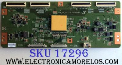 T-CON / SONY LJ94-32355G / 15Y_75_S2EU22ATSTLTG2V0.2 / 32355G / K58E-28A / 534413 / PANEL S750QF59 V0 / MODELO XBR-75X850C